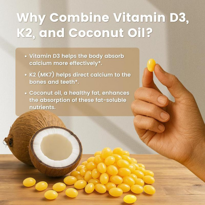 Vitamin D3 & K2 Complex
