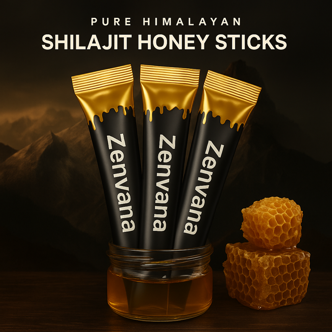 Pure Himalayan Shilajit Honey Sticks