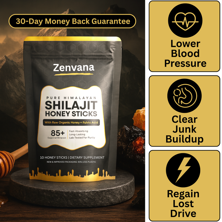 Pure Himalayan Shilajit Honey Sticks