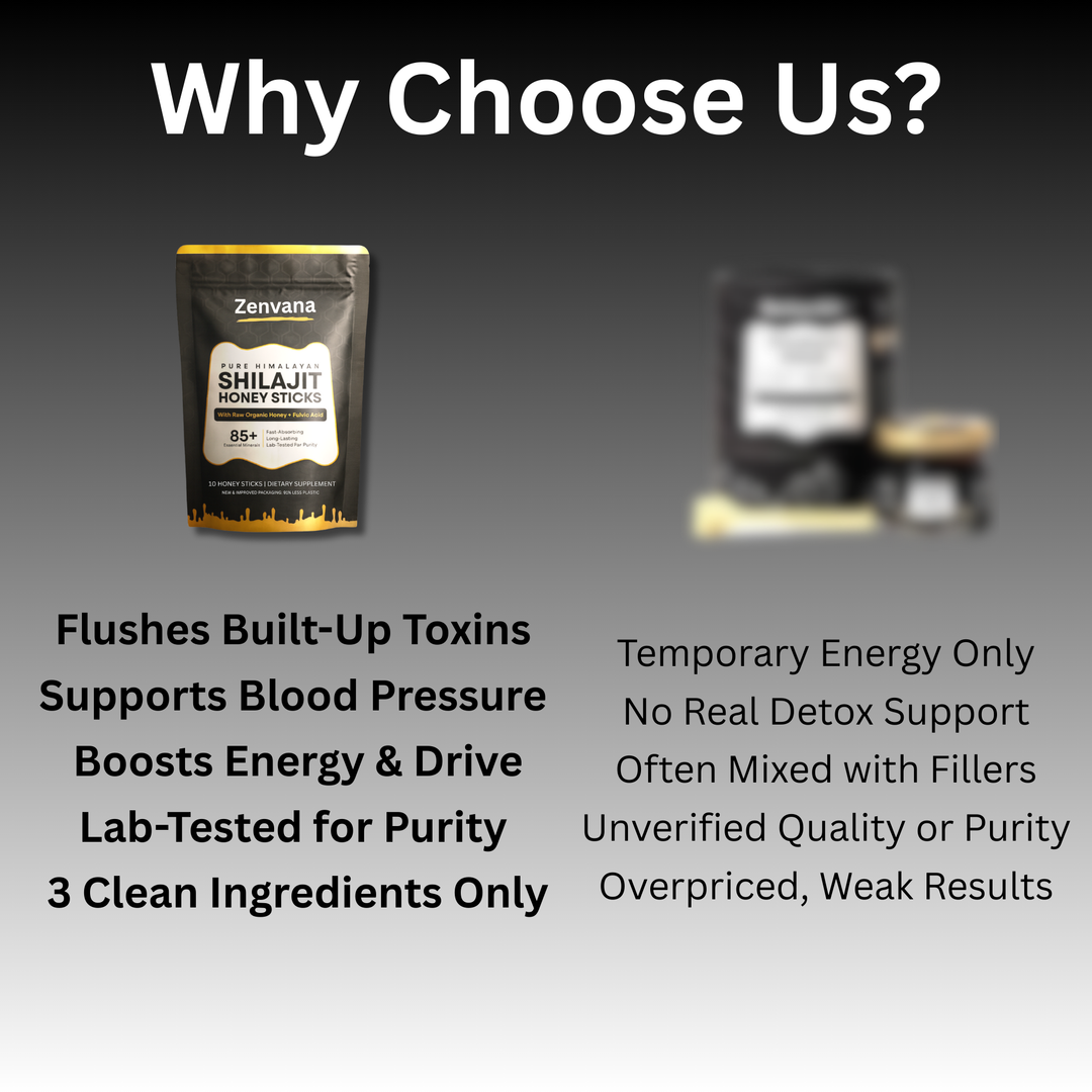 Pure Himalayan Shilajit Honey Sticks